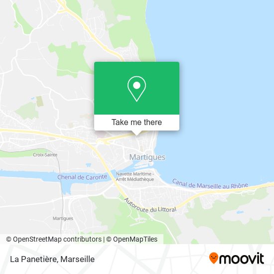 La Panetière map