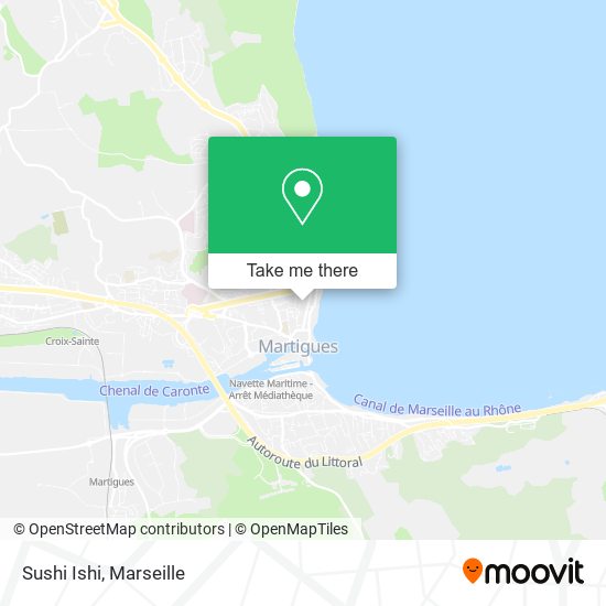 Sushi Ishi map
