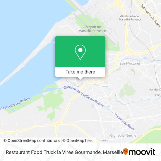 Restaurant Food Truck la Virée Gourmande map