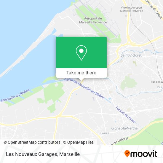 Les Nouveaux Garages map