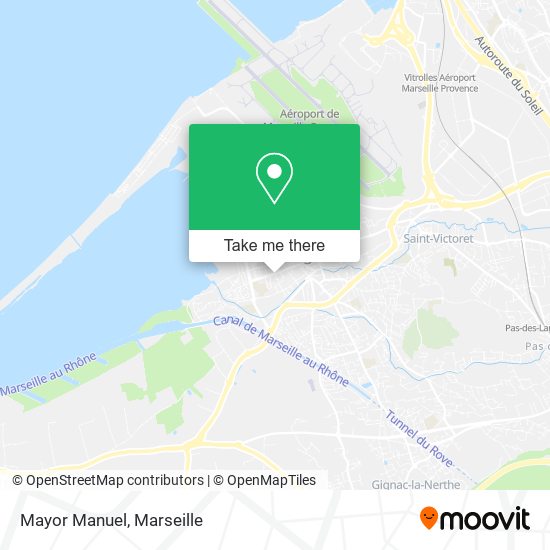 Mayor Manuel map