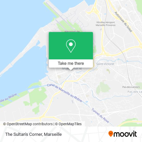 The Sultan's Corner map