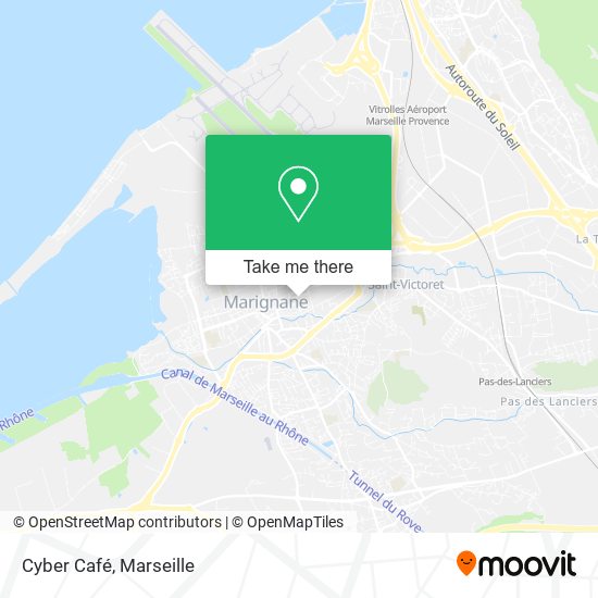 Cyber Café map