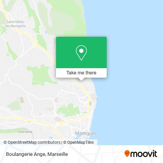 Boulangerie Ange map