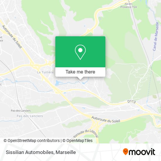 Sissilian Automobiles map