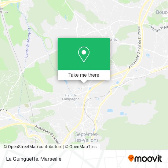 La Guinguette map
