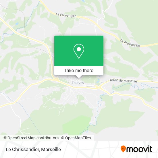 Le Chrissandier map
