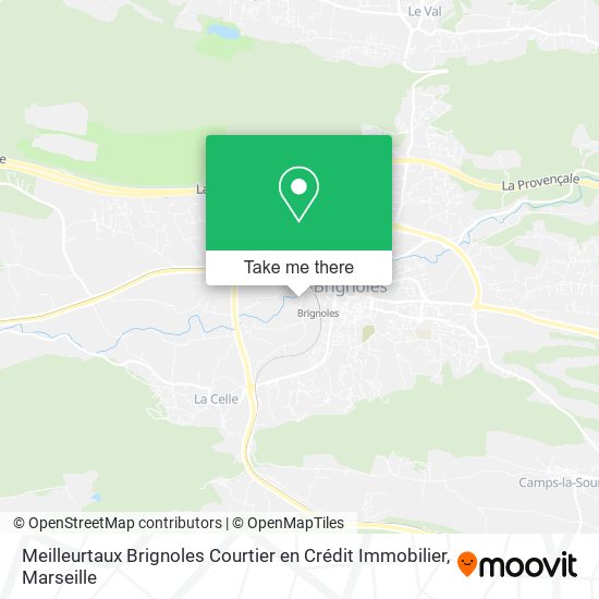 Meilleurtaux Brignoles Courtier en Crédit Immobilier map