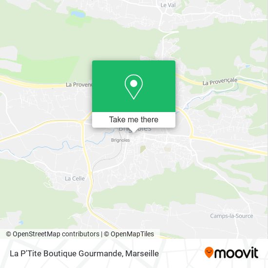 La P'Tite Boutique Gourmande map
