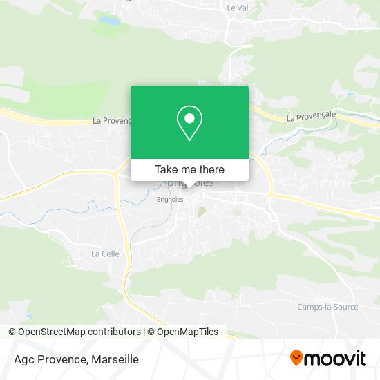 Agc Provence map