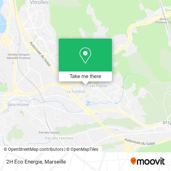 2H Éco Energie map
