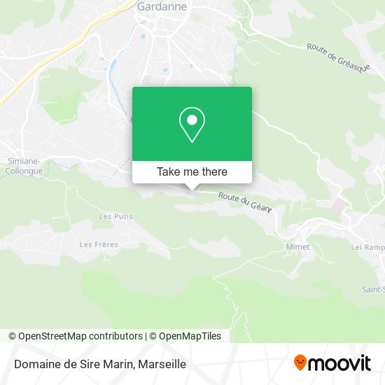 Domaine de Sire Marin map
