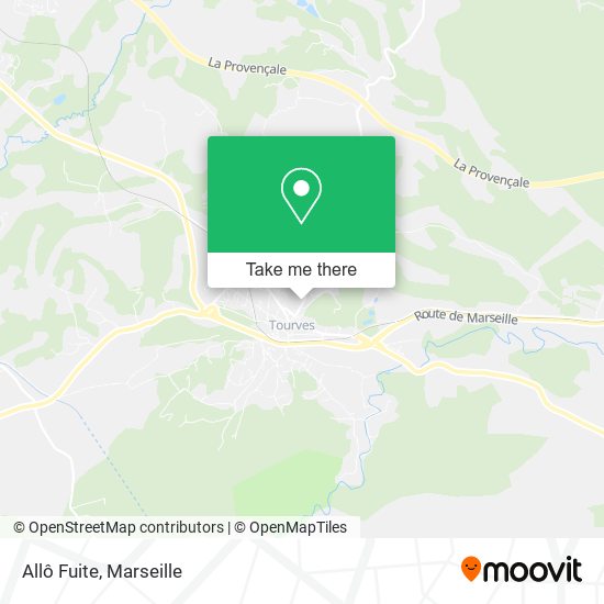 Allô Fuite map