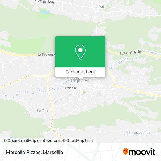 Marcello Pizzas map