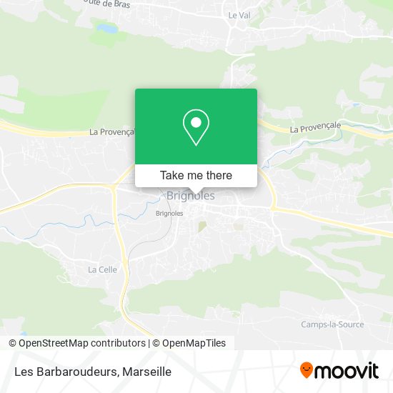 Les Barbaroudeurs map