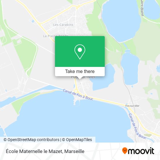 École Maternelle le Mazet map