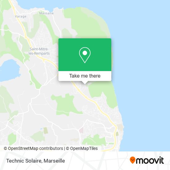 Technic Solaire map