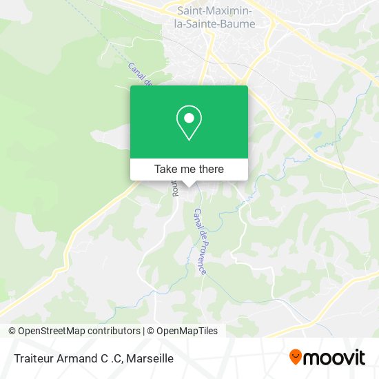 Traiteur Armand C .C map