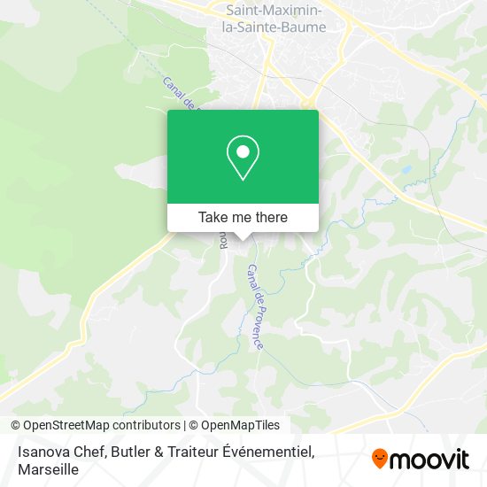 Isanova Chef, Butler & Traiteur Événementiel map