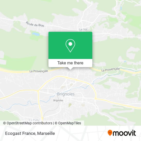 Ecogast France map