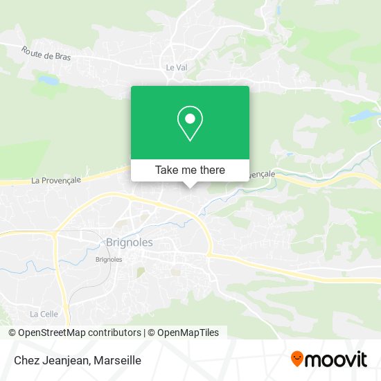 Chez Jeanjean map