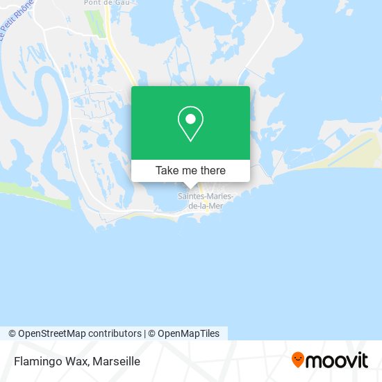 Flamingo Wax map