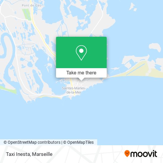 Taxi Inesta map