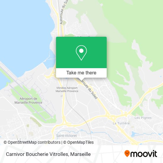 Mapa Carnivor Boucherie Vitrolles