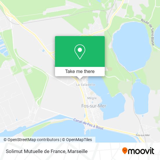 Solimut Mutuelle de France map