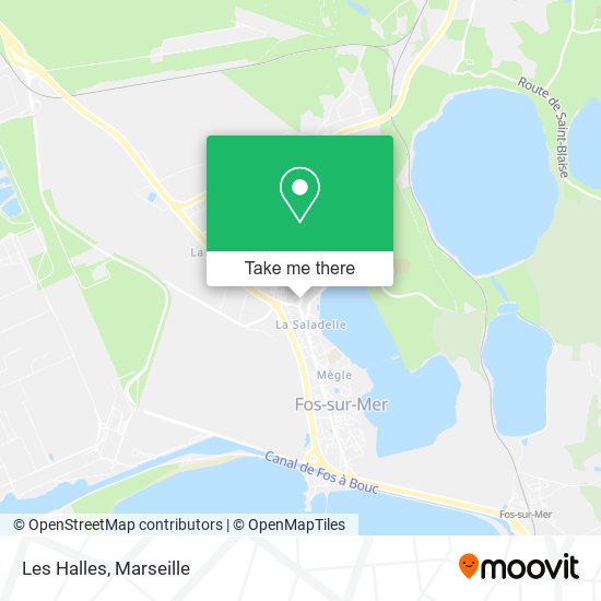 Les Halles map