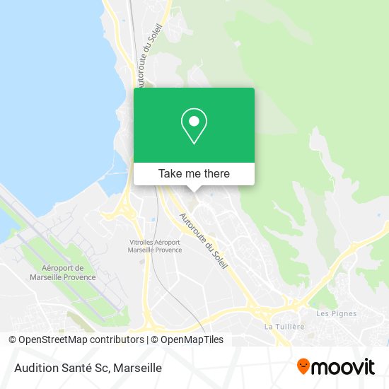 Audition Santé Sc map