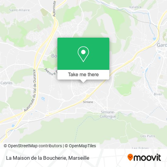 La Maison de la Boucherie map
