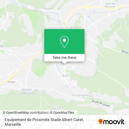 Equipement de Proximite Stade Albert Curet map