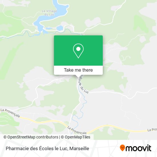 Pharmacie des Écoles le Luc map