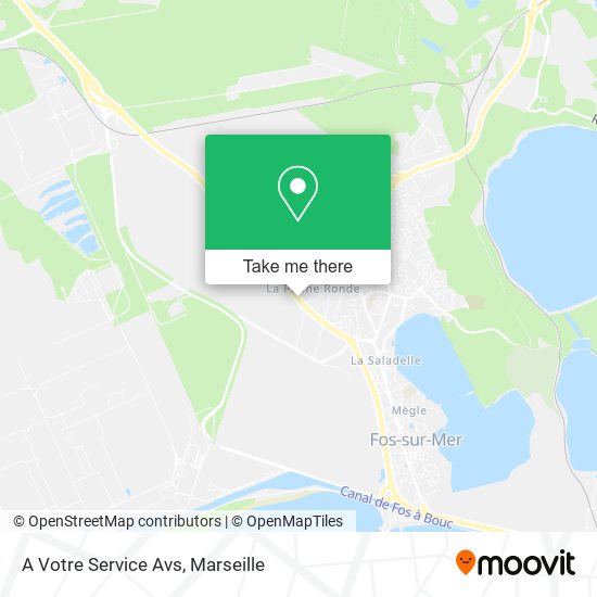 A Votre Service Avs map