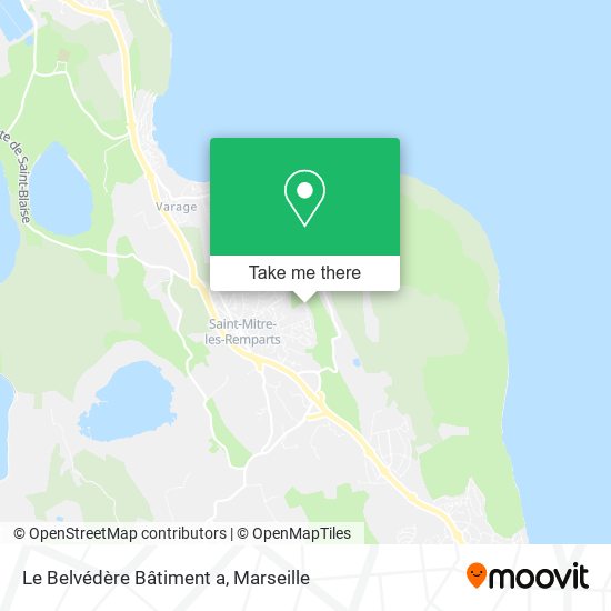 Le Belvédère Bâtiment a map