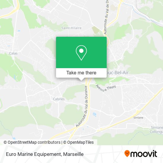 Euro Marine Equipement map