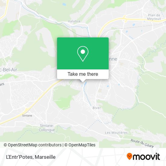 L'Entr'Potes map