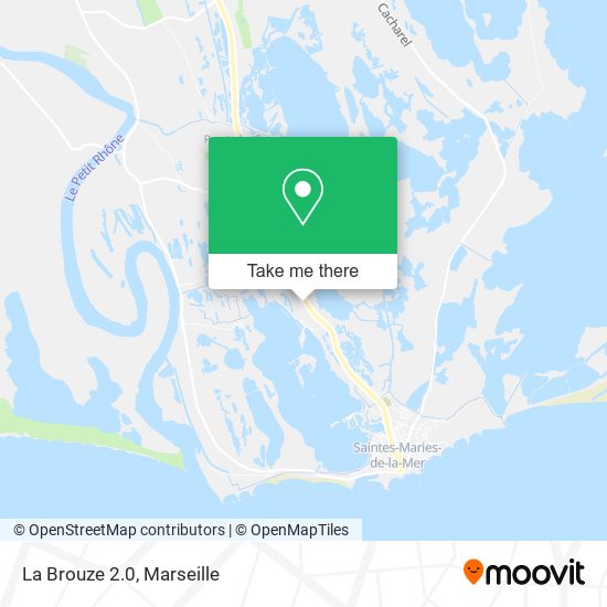 La Brouze 2.0 map