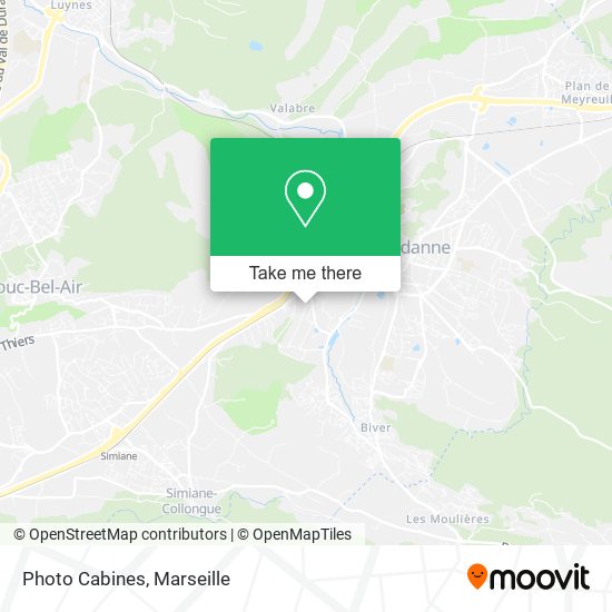 Photo Cabines map