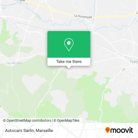Autocars Sarlin map