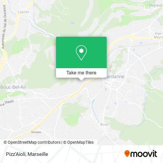 Pizz'Aioli map