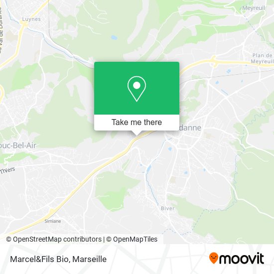 Marcel&Fils Bio map