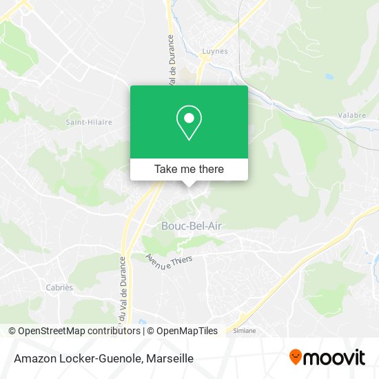 Amazon Locker-Guenole map