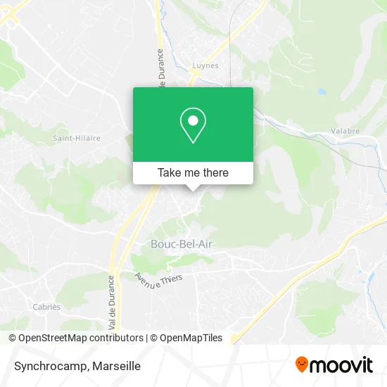 Synchrocamp map