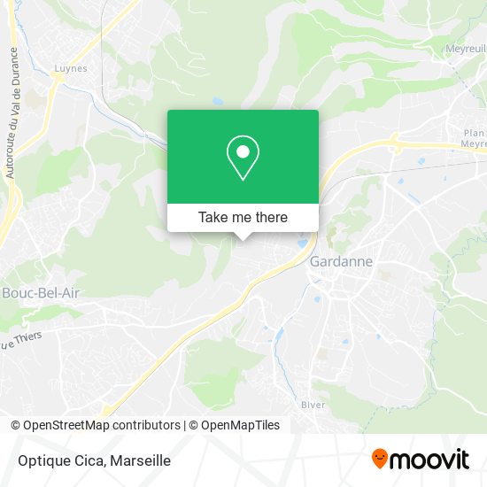 Optique Cica map