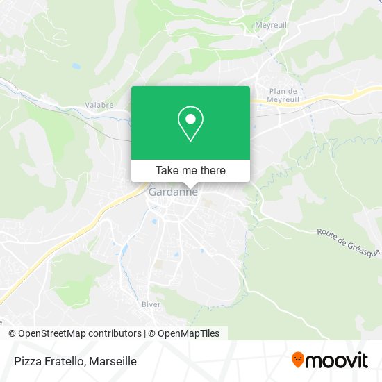 Pizza Fratello map