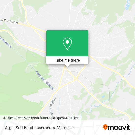 Argel Sud Establissements map