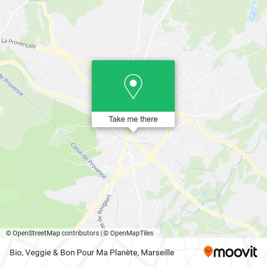 Bio, Veggie & Bon Pour Ma Planète map