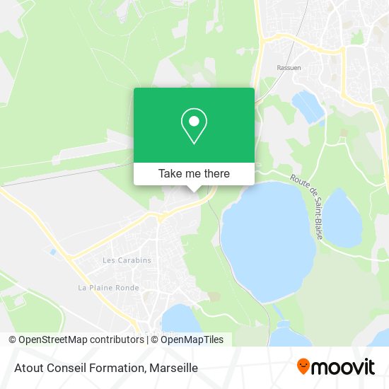Atout Conseil Formation map